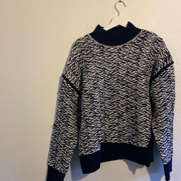 3.1 PHILLIP LIM Jacquard-knit wool turtleneck sweater - Picture 2 of 6